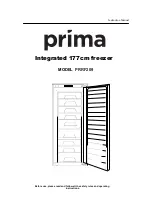 Prima PRRF209 Manual preview