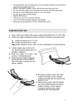 Preview for 3 page of Prima PUNTO PLAST Instruction Manual