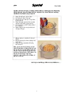 Preview for 5 page of Prima Superchef Millenium PSC002 User Manual