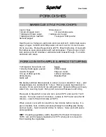 Preview for 13 page of Prima Superchef Millenium PSC002 User Manual