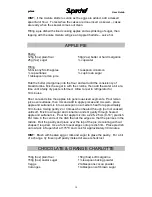 Preview for 30 page of Prima Superchef Millenium PSC002 User Manual