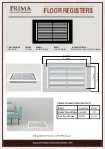 Предварительный просмотр 8 страницы Prima VR-102 Manual