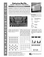 Предварительный просмотр 1 страницы Primacoustic Saturna Installation Manual