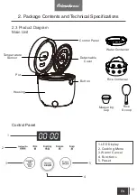 Preview for 19 page of Primada PCL160 Instruction Manual