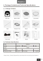 Preview for 21 page of Primada PCR1510 Instruction Manual