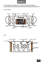 Preview for 23 page of Primada PCR1510 Instruction Manual