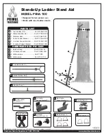 Предварительный просмотр 3 страницы PRIMAL TREESTANDS PVHA-100 Instruction And Safety Manual