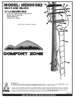 Preview for 1 page of Primal Vantage COMFORT ZONE HEH00582 Instruction And Safety Manual