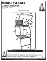 Предварительный просмотр 1 страницы Primal PVLS-315 Instruction And Safety Manual