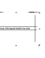 Предварительный просмотр 1 страницы Primare A20 User Manual