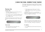 Предварительный просмотр 11 страницы Primare CD21 User Manual
