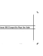 Предварительный просмотр 1 страницы Primare D30.2 User Manual