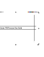 Предварительный просмотр 1 страницы Primare P30 User Manual