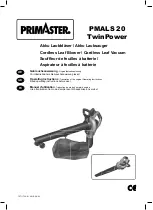 PrimAster TwinPower PMALS 20 Operating Instructions Manual предпросмотр