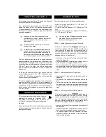 Preview for 3 page of primatech P250AR Operating Instructions Manual