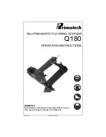 primatech Q180 Operating Instructions Manual предпросмотр