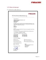 Предварительный просмотр 24 страницы Primation P-Ex 1002MC User Manual