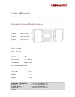 Предварительный просмотр 29 страницы Primation P-Ex 1002MC User Manual