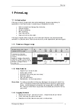 Preview for 5 page of Primayer PrimeLog User Manual