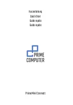 Prime Computer PrimeMini Quick Start Manual preview