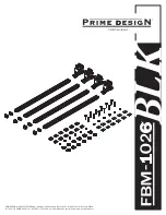 Preview for 1 page of Prime Design FBM-1026-BLK Assembly Instructions