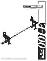 Preview for 1 page of Prime Design UXR-001-E Assembly Instructions Manual