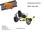 Preview for 1 page of Prime Karts Turbo Bike Assembly Instructions