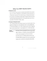 Preview for 3 page of Prime Security AMX 77 Owner'S Manual