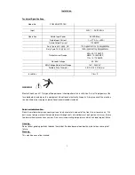 Preview for 3 page of Prime Tech POWER MTS175S Operation Instructions Manual