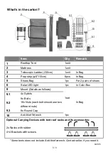 Preview for 8 page of Prime Tech Roof top Tent User Manual