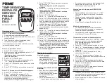 Preview for 3 page of Prime TNDHD002 Quick Start Manual