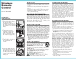 Предварительный просмотр 1 страницы Prime TNOREM02 Operating Instructions