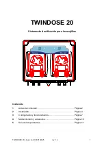 Предварительный просмотр 25 страницы Prime TWINDOSE 20 Instruction Manual