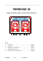 Предварительный просмотр 60 страницы Prime TWINDOSE 20 Instruction Manual