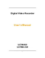 Prime ULTIMA X20 User Manual preview