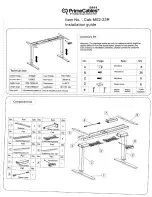 Preview for 1 page of PrimeCables Cab-M02-23R Installation Manual