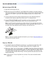 Preview for 2 page of PrimeDTV Technologies PHD-200 Quick Installation Manual