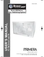 Preview for 1 page of Primera Bravo XR Series User Manual