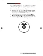 Preview for 15 page of Primera CD Color Printer Pro User Manual