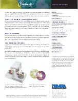 Preview for 2 page of Primera Conductor Conductor Printer Specification Sheet