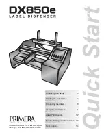 Preview for 1 page of Primera DX850e Quick Start Manual