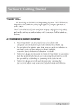 Preview for 5 page of Primera FX500E User Manual