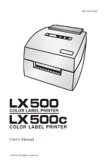 Primera LX500 User Manual preview
