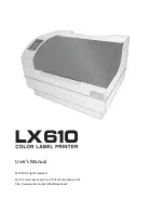 Preview for 1 page of Primera LX610 User Manual