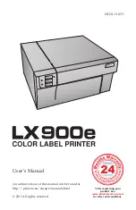 Primera LX900e User Manual preview