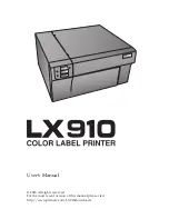 Primera LX910 User Manual предпросмотр