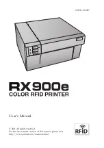 Preview for 1 page of Primera RX900e User Manual