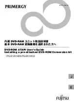 PRIMERGY PG-DVA102D User Manual preview