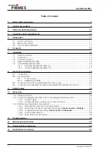 Preview for 4 page of Primes BeamMonitor BM+ Series Operating Manual