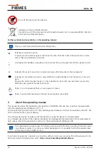 Preview for 12 page of Primes MicroSpotMonitor Plus HighBrilliance Original Instructions Manual